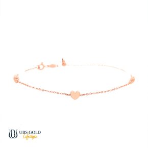 UBS Gold Gelang Emas Luna - Kgv7053 - 17K