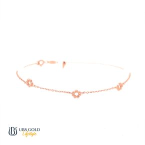 UBS Gold Gelang Emas Luna - Kgv7054 - 17K