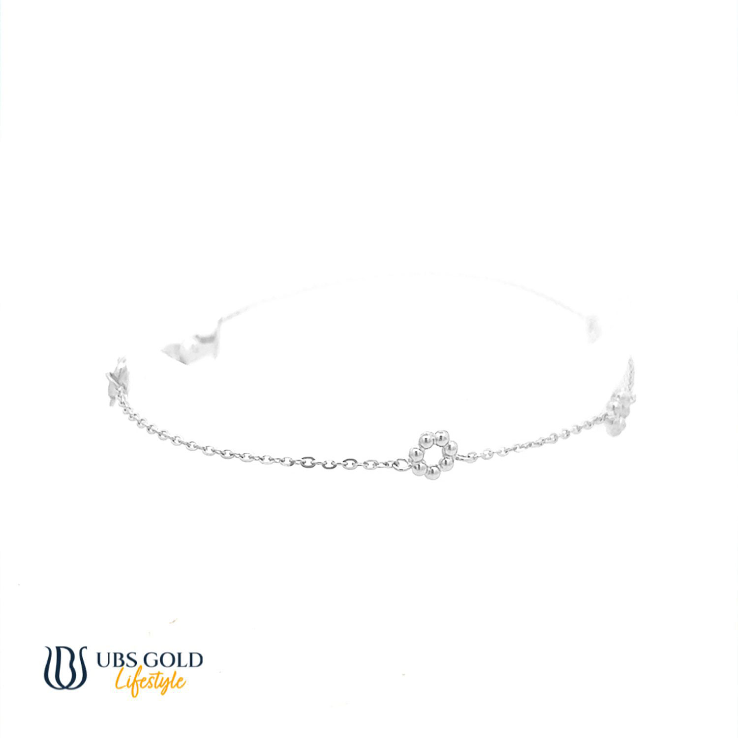 UBS Gold Gelang Emas Luna - Kgv7054 - 17K
