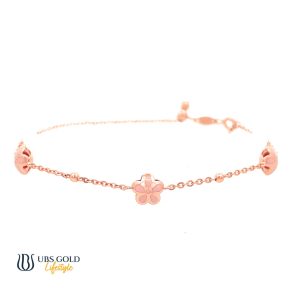 UBS Gold Gelang Emas Millie Molly - KGV7055 - 17K