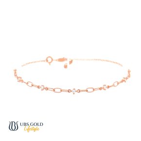 UBS Gold Gelang Emas Millie Molly - Kgv7124 - 17K