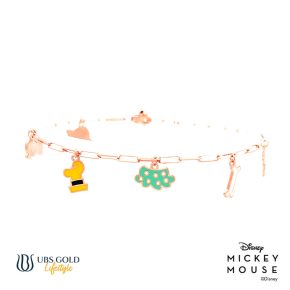 UBS Gold Gelang Emas Disney Mickey & Minnie Mouse - Kgy0051 - 17K