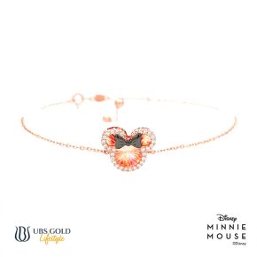 UBS Gold Gelang Emas Disney Minnie Mouse Rainbow - Kgy0107 - 17K