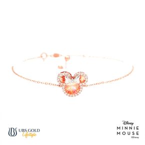 UBS Gold Gelang Emas Disney Minnie Mouse Rainbow - Kgy0107 - 17K