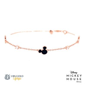 UBS Gold Gelang Emas Disney Mickey Mouse - Kgy0114 - 17K