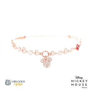 UBS Gold Gelang Emas Disney Mickey Mouse - Kgy0124 - 17K