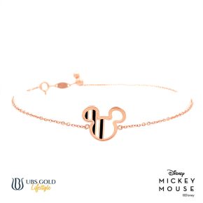 UBS Gold Gelang Emas Disney Mickey Mouse - Kgy0127 - 17K