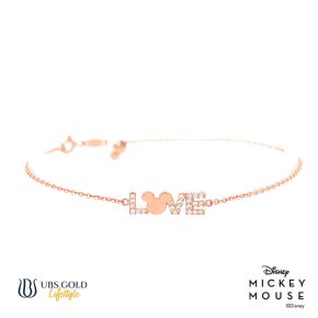 UBS Gold Gelang Emas Disney Mickey Mouse - Kgy0132 - 17K