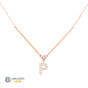 UBS Gold Kalung Emas Alpha Tube P - Kkv15180 - 17K