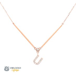 UBS Gold Kalung Emas Alpha Tube U - Kkv15185 - 17K