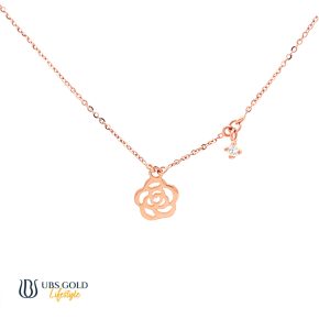 UBS Gold Kalung Emas Luna - Kkv15474 - 17K