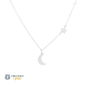 UBS Gold Kalung Emas Luna - Kkv15486 - 17K