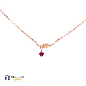 UBS Gold Kalung Emas Luna - Kkv15539 - 17K