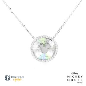 UBS Gold Kalung Emas Disney Mickey Mouse Rainbow - Kky0466 - 17K