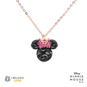 UBS Gold Kalung Emas Disney Minnie Mouse - Kky0469B - 17K