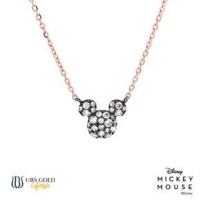 UBS Gold Kalung Emas Disney Mickey Mouse - KKY0475B - 17K