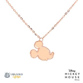 UBS Gold Kalung Emas Disney Mickey Mouse - Kky0488 - 17K