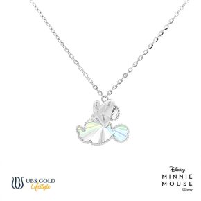 UBS Gold Kalung Emas Disney Minnie Mouse Rainbow - Kky0502 - 17K