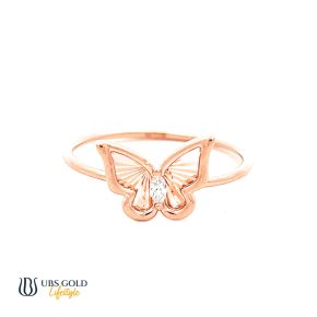 UBS Gold Cincin Emas Millie Molly - Ksc1040 - 17K