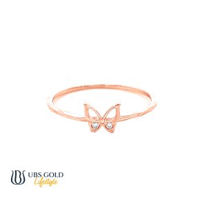 UBS Gold Cincin Emas Millie Molly - Ksc1052B - 17K