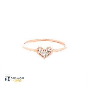 UBS Gold Cincin Emas Millie Molly - Ksc1071 - 17K