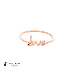 UBS Gold Cincin Emas Millie Molly - Ksc1072 - 17K