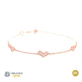 UBS Gold Gelang Emas Millie Molly - Ksg1073K - 8K