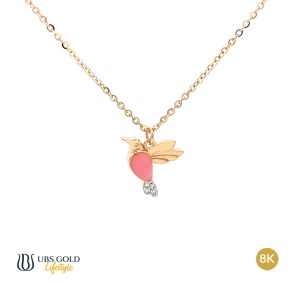 UBS Gold Kalung Emas Puffie - Ksk0874K - 8K