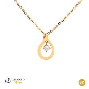 UBS Gold Kalung Emas Millie Molly - Ksk0953K - 8K