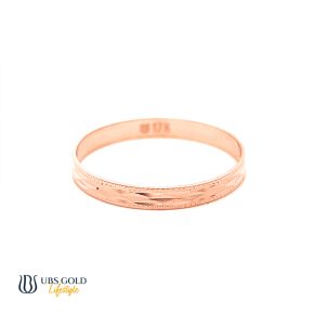 UBS Gold Cincin Emas - V7c0032 - 17K