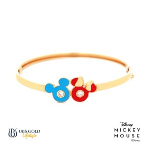 UBS Gold Gelang Emas Bayi Disney Mickey Minnie Mouse - Vgy0055 - 17K