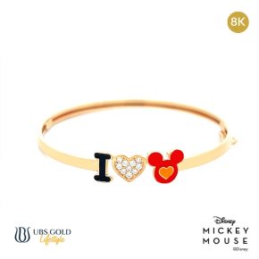 UBS Gold Gelang Emas Bayi Disney Minnie Mouse - Vgy0057K - 8K