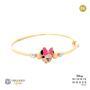 UBS Gold Gelang Emas Bayi Disney Minnie Mouse - Vgy0092K - 8K