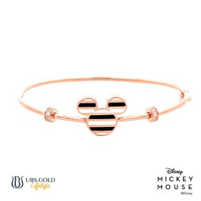 UBS Gold Gelang Emas Disney Mickey Mouse - Vgy0142 - 17K