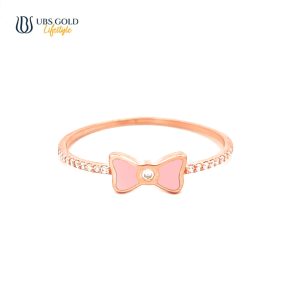 UBS Gold Cincin Emas Millie Molly - Cc17236P - 17K