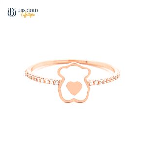 UBS Gold Cincin Emas Millie Molly - Cc17246 - 17K