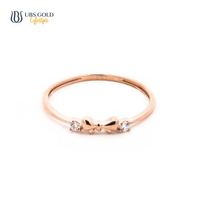 UBS Gold Cincin Emas Brigita - Cc17309 - 17K