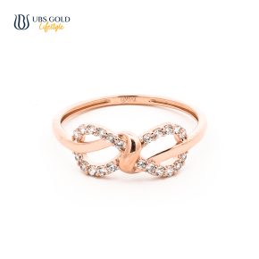 UBS Gold Cincin Emas Brigita - Cc17338 - 17K