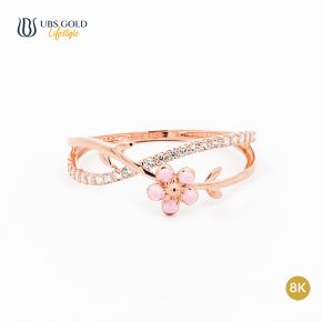 UBS Gold Cincin Emas Millie Molly - Cc17398K - 8K