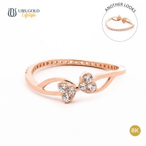 UBS Gold Cincin Emas Two Way Looks - Cc17472K - 8K