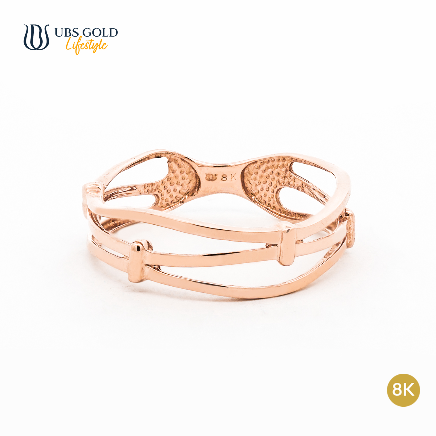 UBS Gold Cincin Emas - Cc70743K - 8K
