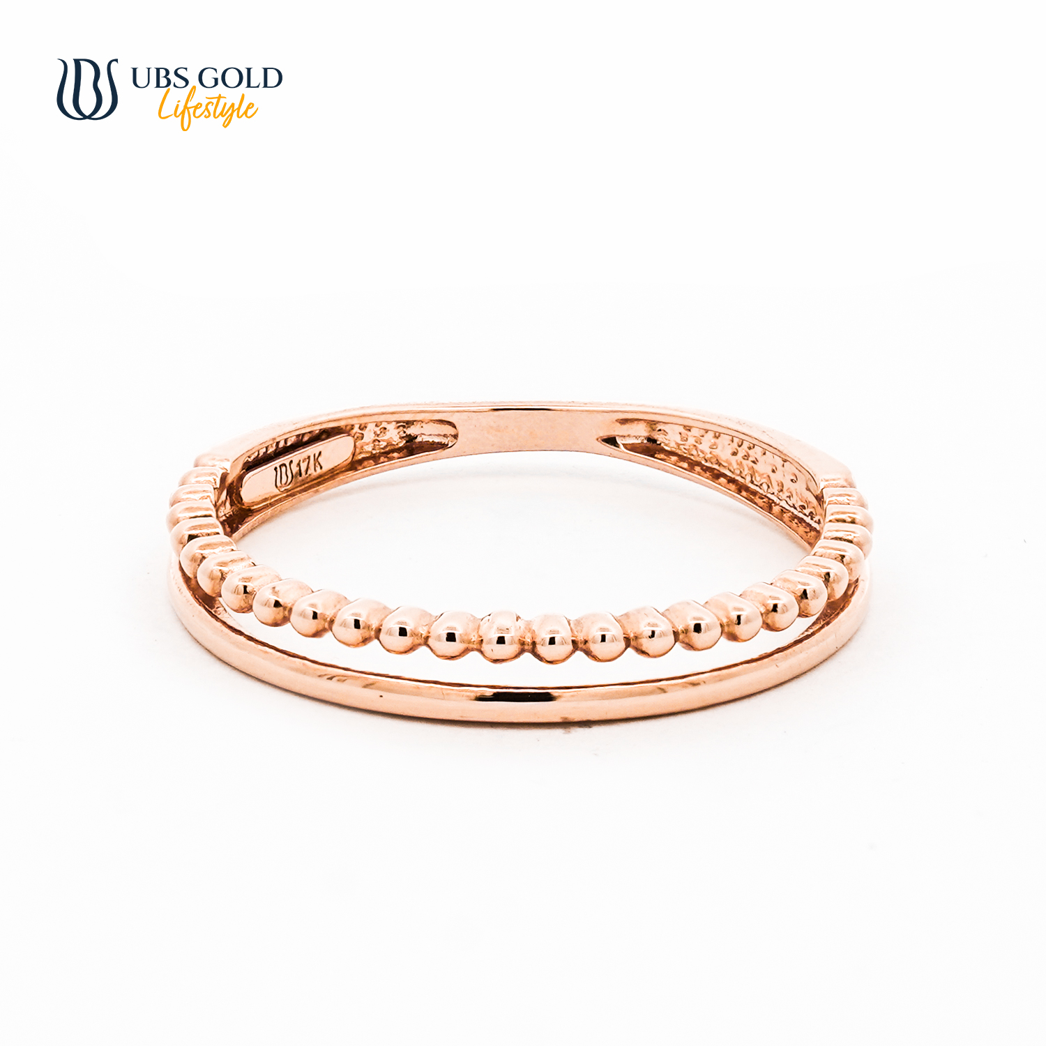 UBS Gold Cincin Emas Luna - Cc70756 - 17K