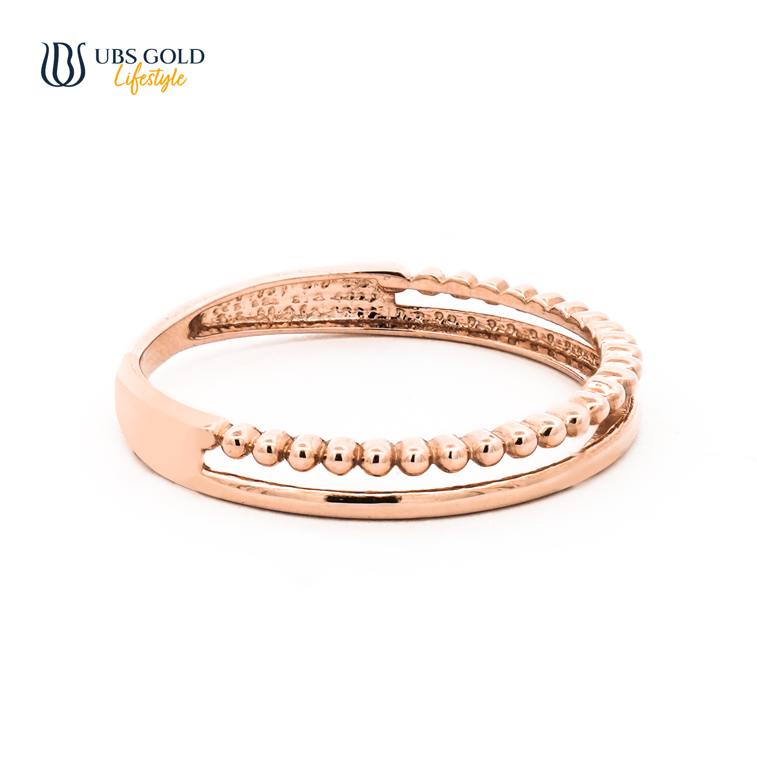 UBS Gold Cincin Emas Luna - Cc70756 - 17K