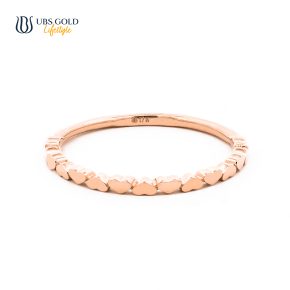UBS Gold Cincin Emas Luna - Cc70757 - 17K