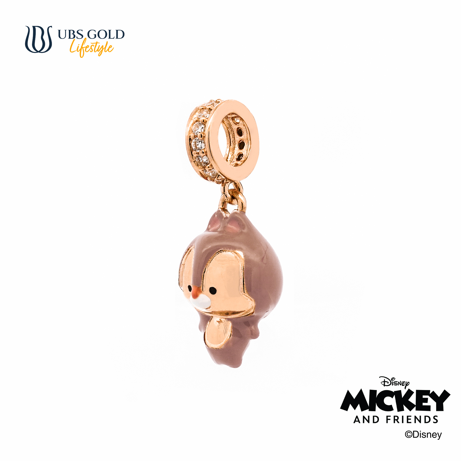 UBS Gold Liontin Emas Disney Yululun Sweetie - Cly0064 - 17K