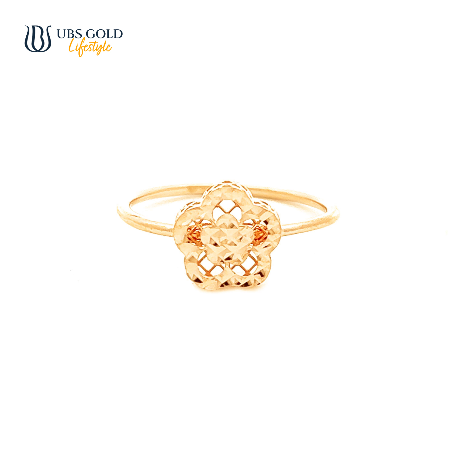 UBS Gold Cincin Emas Millie Molly - Csc0824S - 17K