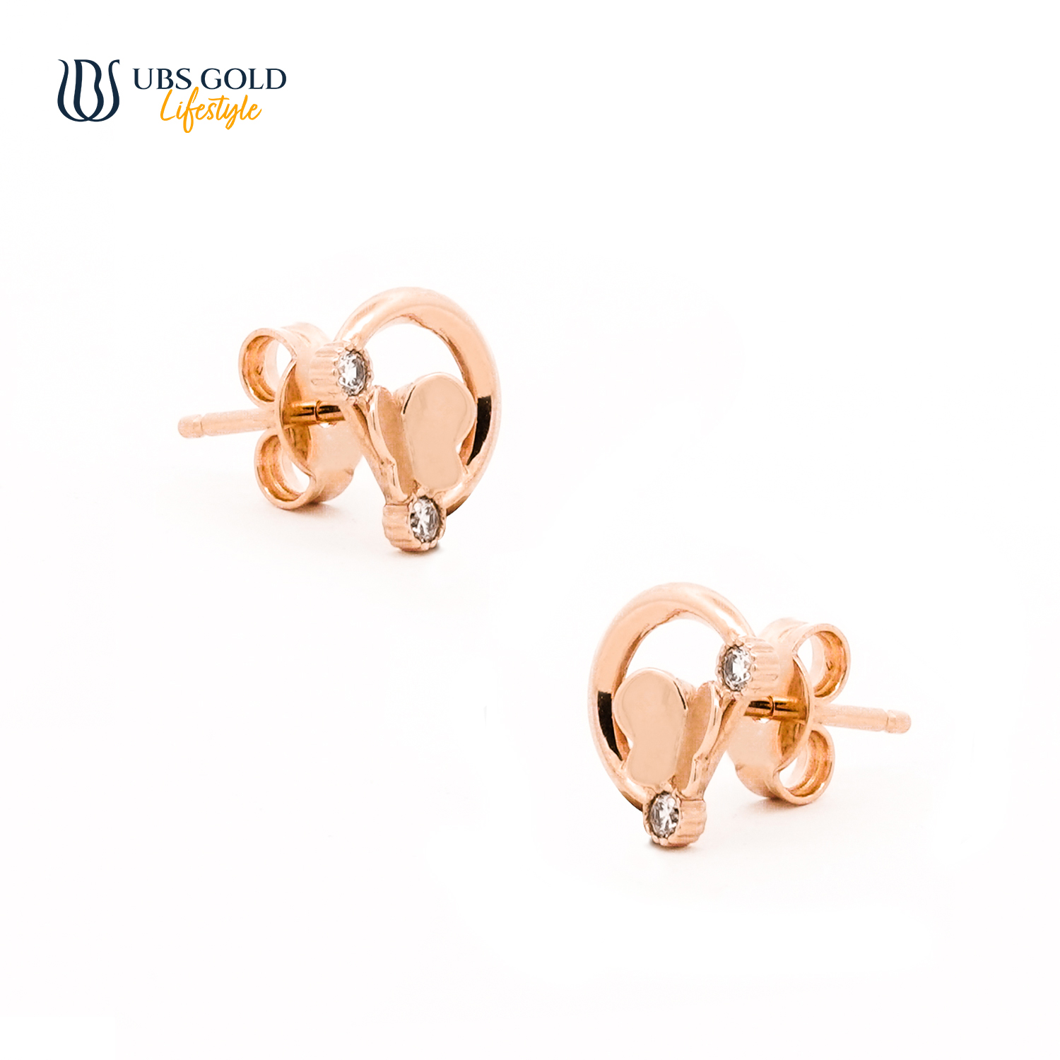 UBS Gold Anting Emas Millie Molly - Cwb1007 - 17K