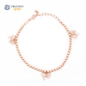 UBS Gold Gelang Emas Wollie Ball - Ggvo000205 - 17K