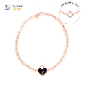 UBS Gold Gelang Emas Wollie Ball - Ggvo000229 - 17K