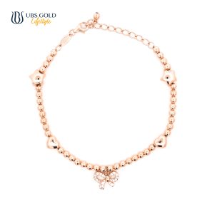 UBS Gold Gelang Emas Wollie Ball - Ggvo000232- 17K